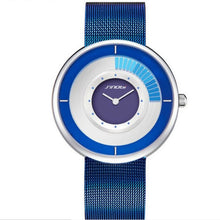 Load image into Gallery viewer, SINOBI Fashion Unique Rotating Luxury Ultra-thin Steel Watch